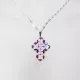Small Cross - Tullia-Silver Chain - 1